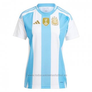 Camiseta Argentina 1ª Mujer 2024