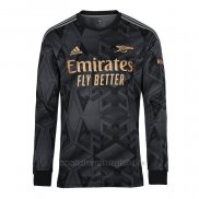 Camiseta Arsenal 2ª Manga Larga 2022-2023