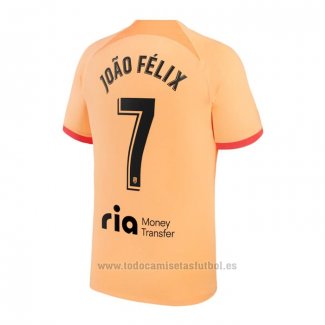 Camiseta Atletico Madrid Jugador Joao Felix 3ª 2022-2023