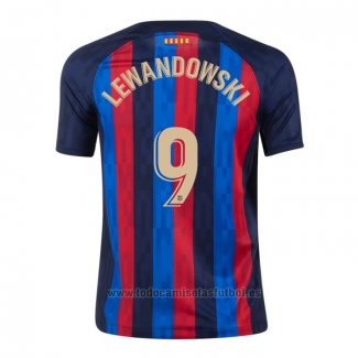 Camiseta Barcelona Jugador Lewandowski 1ª 2022-2023