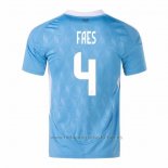 Camiseta Belgica Jugador Faes 2ª 2024