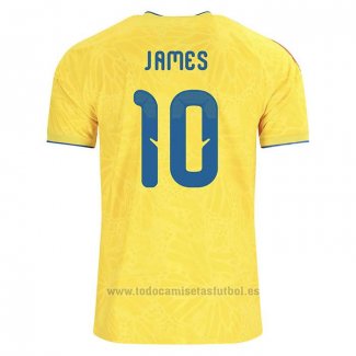 Camiseta Colombia Jugador James Rodriguez 1ª 2026