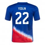 Camiseta Estados Unidos Jugador Yedlin 2ª 2024