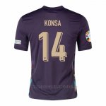 Camiseta Inglaterra Jugador Konsa 2ª 2024
