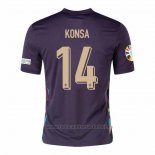 Camiseta Inglaterra Jugador Konsa 2ª 2024