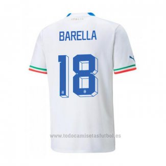 Camiseta Italia Jugador Barella 2ª 2022