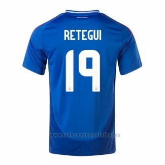 Camiseta Italia Jugador Retegui 1ª 2024-2025