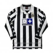 Camiseta Juventus 1ª Manga Larga Retro 1999-2000
