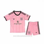 Camiseta Manchester United Portero Nino 2025-2026 Rosa