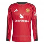 Camiseta Manchester United 1ª Manga Larga 2025-2026