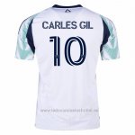 Camiseta New England Revolution Jugador Carles Gil 2ª 2025
