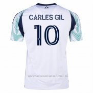 Camiseta New England Revolution Jugador Carles Gil 2ª 2025