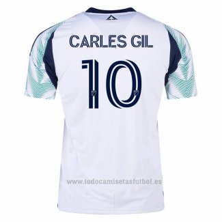 Camiseta New England Revolution Jugador Carles Gil 2ª 2025