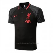 Camiseta Polo del Liverpool 2022-2023 Negro