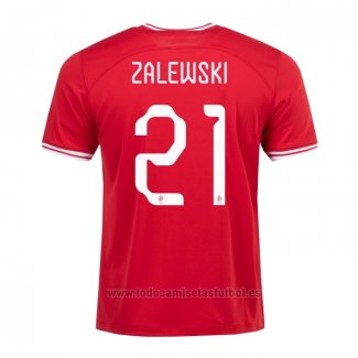 Camiseta Polonia Jugador Zalewski 2ª 2022