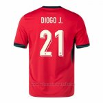 Camiseta Portugal Jugador Diogo J. 1ª 2024