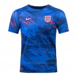 Camiseta Pre Partido del Inglaterra 2022 Azul