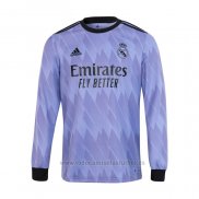 Camiseta Real Madrid 2ª Manga Larga 2022-2023