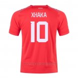 Camiseta Suiza Jugador Xhaka 1ª 2022