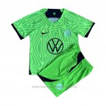 Camiseta Wolfsburg 1ª Nino 2022-2023