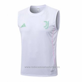 Camiseta de Entrenamiento Juventus Sin Mangas 2025-2026 Blanco