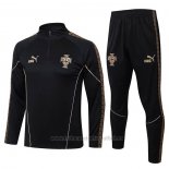 Chandal de Sudadera del Portugal 2026-2027 Negro