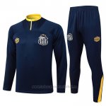 Chandal de Sudadera del Santos 2025-2026 Azul