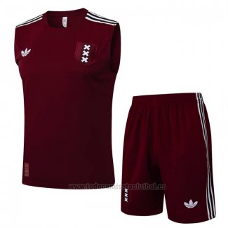 Chandal del Ajax Sin Mangas 2025-2026 Rojo