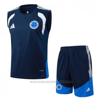 Chandal del Cruzeiro Sin Mangas 2025-2026 Azul