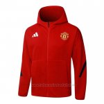 Chaqueta con Capucha del Manchester United 2025-2026 Rojo