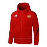 Chaqueta con Capucha del Manchester United 2025-2026 Rojo
