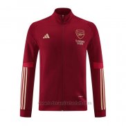 Chaqueta del Arsenal 2023-2024 Rojo Oscuro