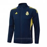 Chaqueta del Real Madrid 2025-2026 Azul Amarillo