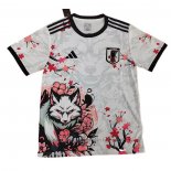 Camiseta Japon Anime 2025-2026 Blanco Rojo Tailandia