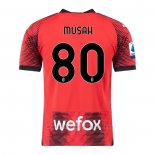 Camiseta AC Milan Jugador Musah 1ª 2023-2024