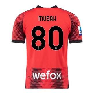 Camiseta AC Milan Jugador Musah 1ª 2023-2024