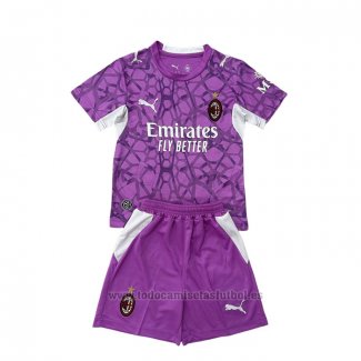 Camiseta AC Milan Portero 2ª Nino 2026-2027