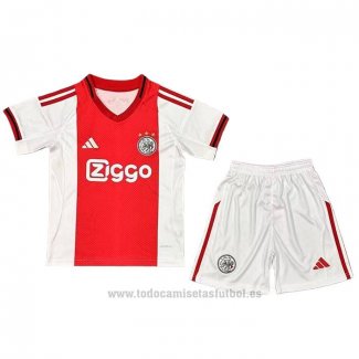Camiseta Ajax 1ª Nino 2025-2026