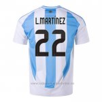 Camiseta Argentina Jugador L.Martinez 1ª 2024