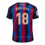 Camiseta Barcelona Jugador Jordi Alba 1ª 2022-2023