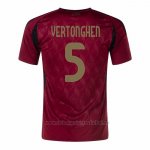Camiseta Belgica Jugador Vertonghen 1ª 2024
