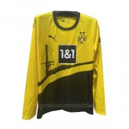 Camiseta Borussia Dortmund 1ª Manga Larga 2023-2024