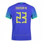 Camiseta Brasil Jugador Ederson M. 2ª 2022