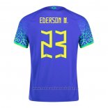 Camiseta Brasil Jugador Ederson M. 2ª 2022