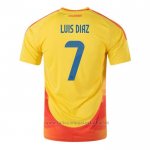 Camiseta Colombia Jugador Luis Diaz 1ª 2024