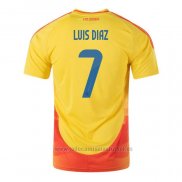 Camiseta Colombia Jugador Luis Diaz 1ª 2024