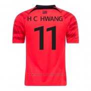 Camiseta Corea del Sur Jugador Hee-Chan Hwang 1ª 2022