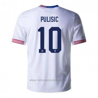 Camiseta Estados Unidos Jugador Pulisic 1ª 2024