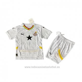 Camiseta Ghana 1ª Nino 2024-2025