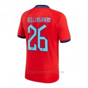 Camiseta Inglaterra Jugador Bellingham 2ª 2022